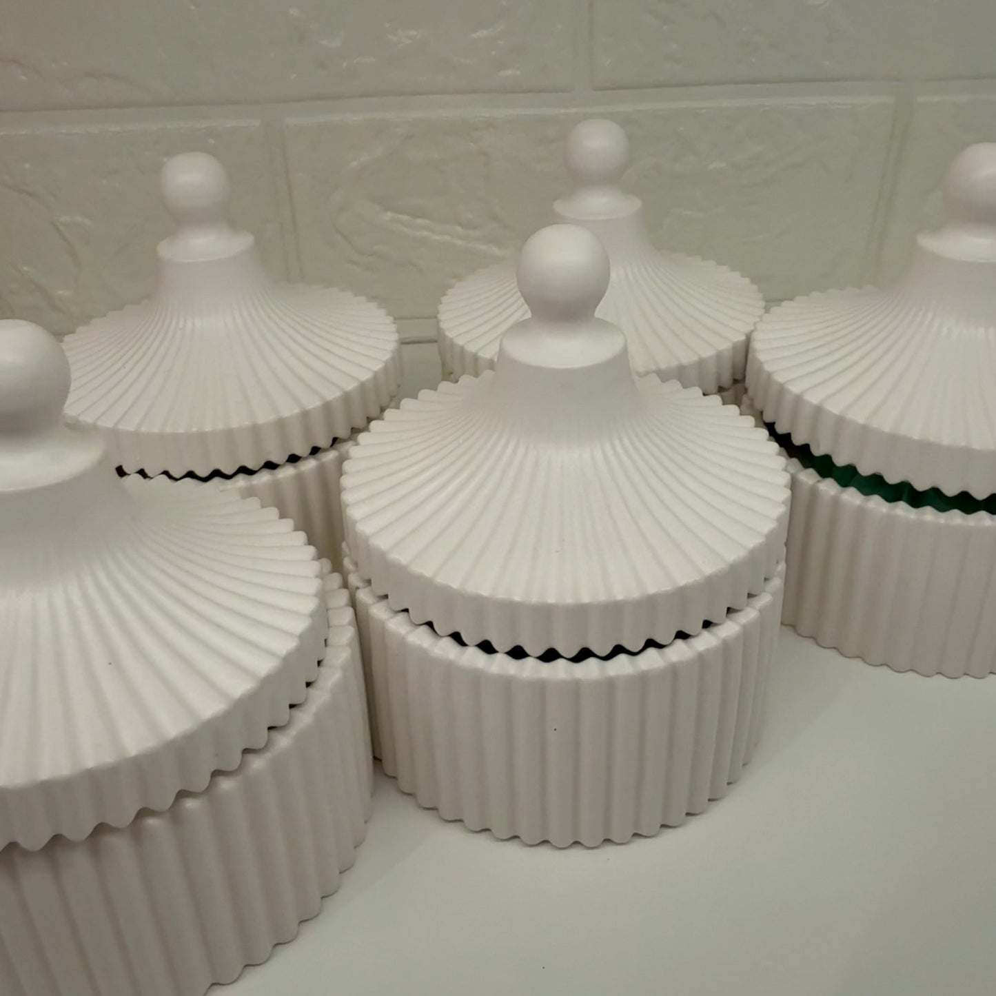 Blumen Kerze | B-Ware