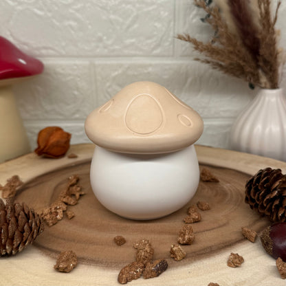 Mushroom Candle | Pilz Kerze | B-Ware