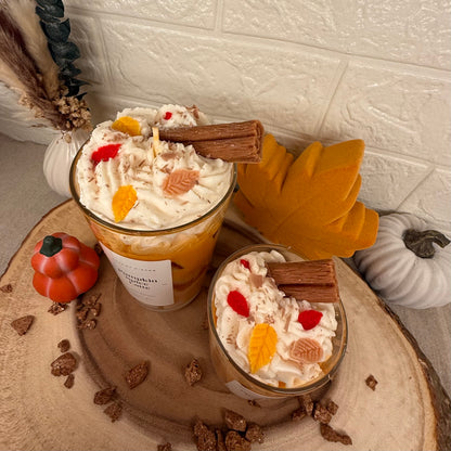 Pumpkin Spice Latte | Getränke Kerze