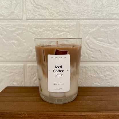 Iced Coffee Latte | Getränkekerze
