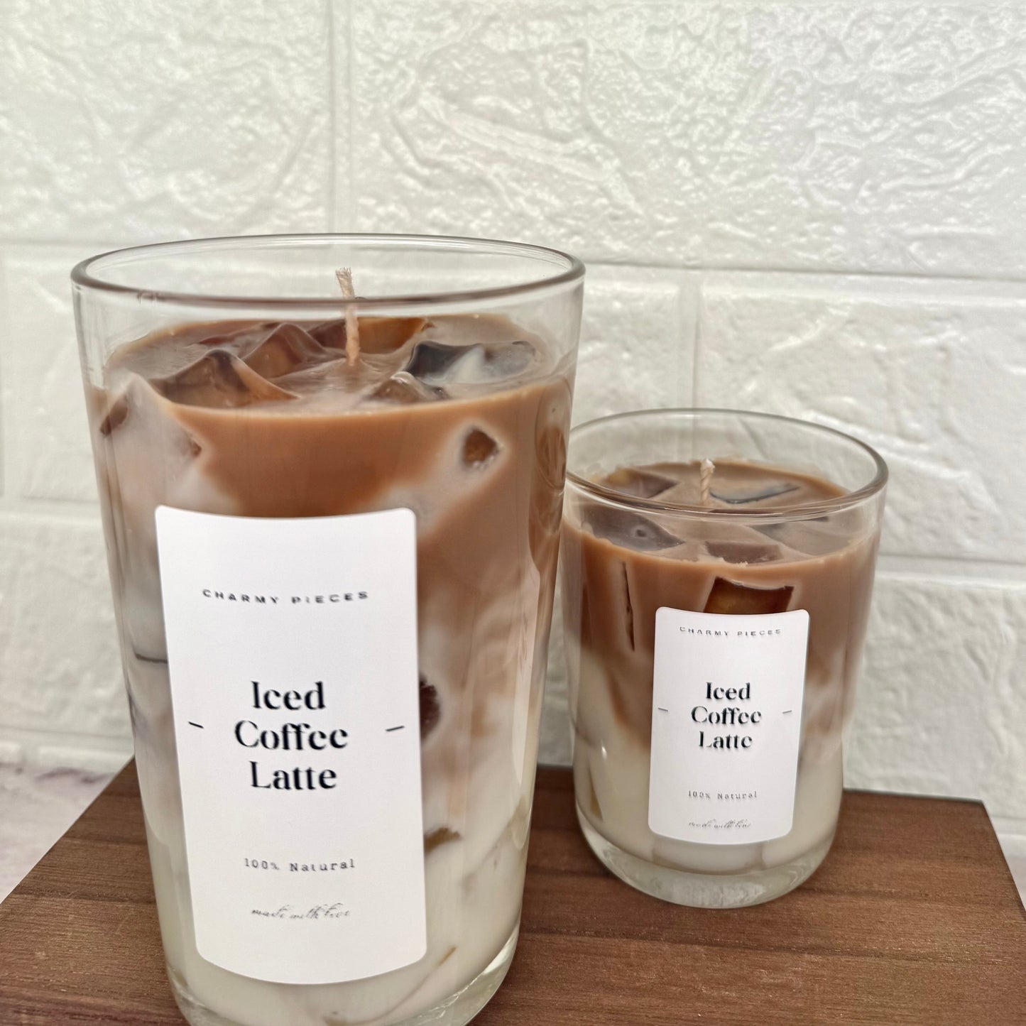 Iced Coffee Latte | Getränkekerze
