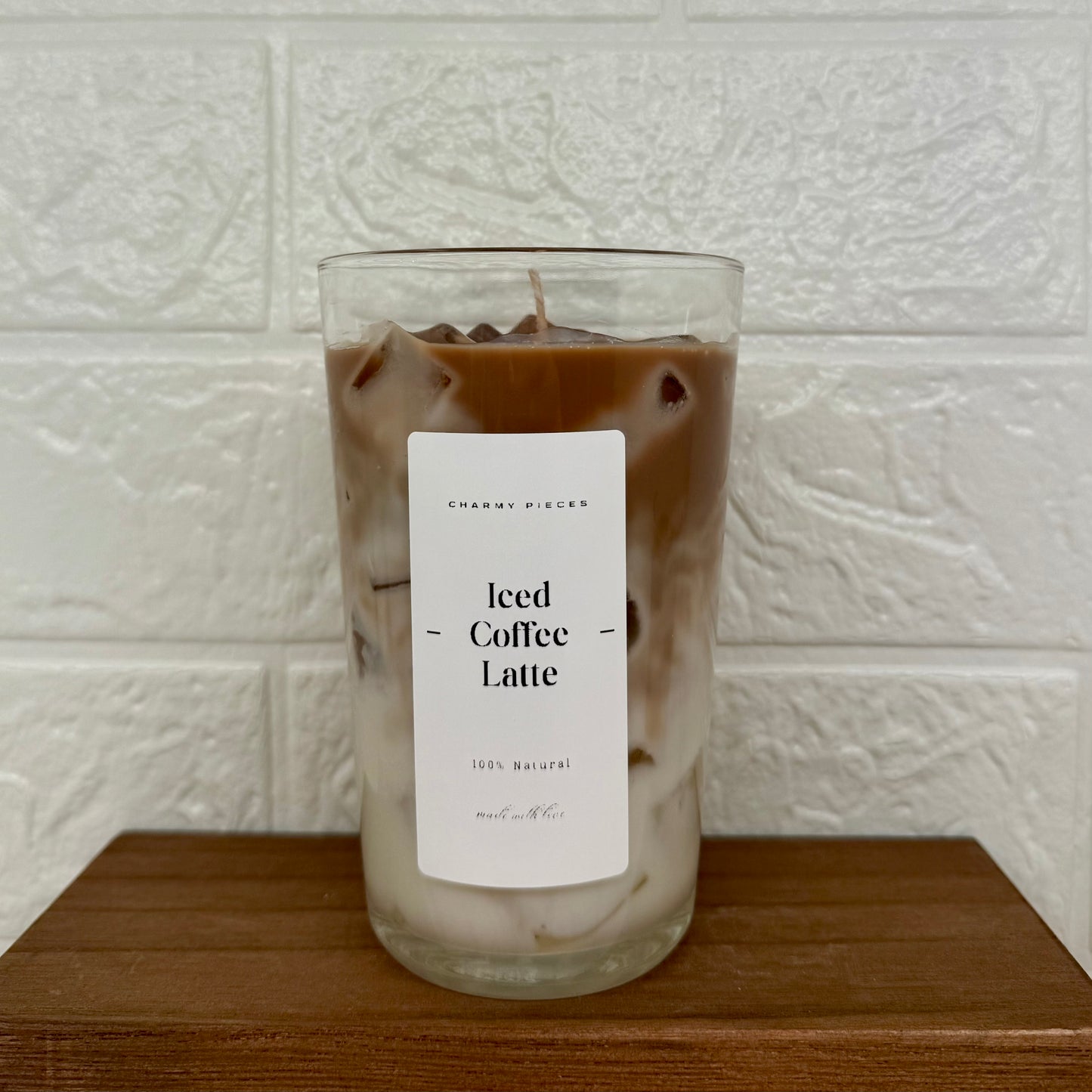 Iced Coffee Latte | Getränkekerze