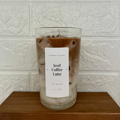Iced Coffee Latte | Getränkekerze