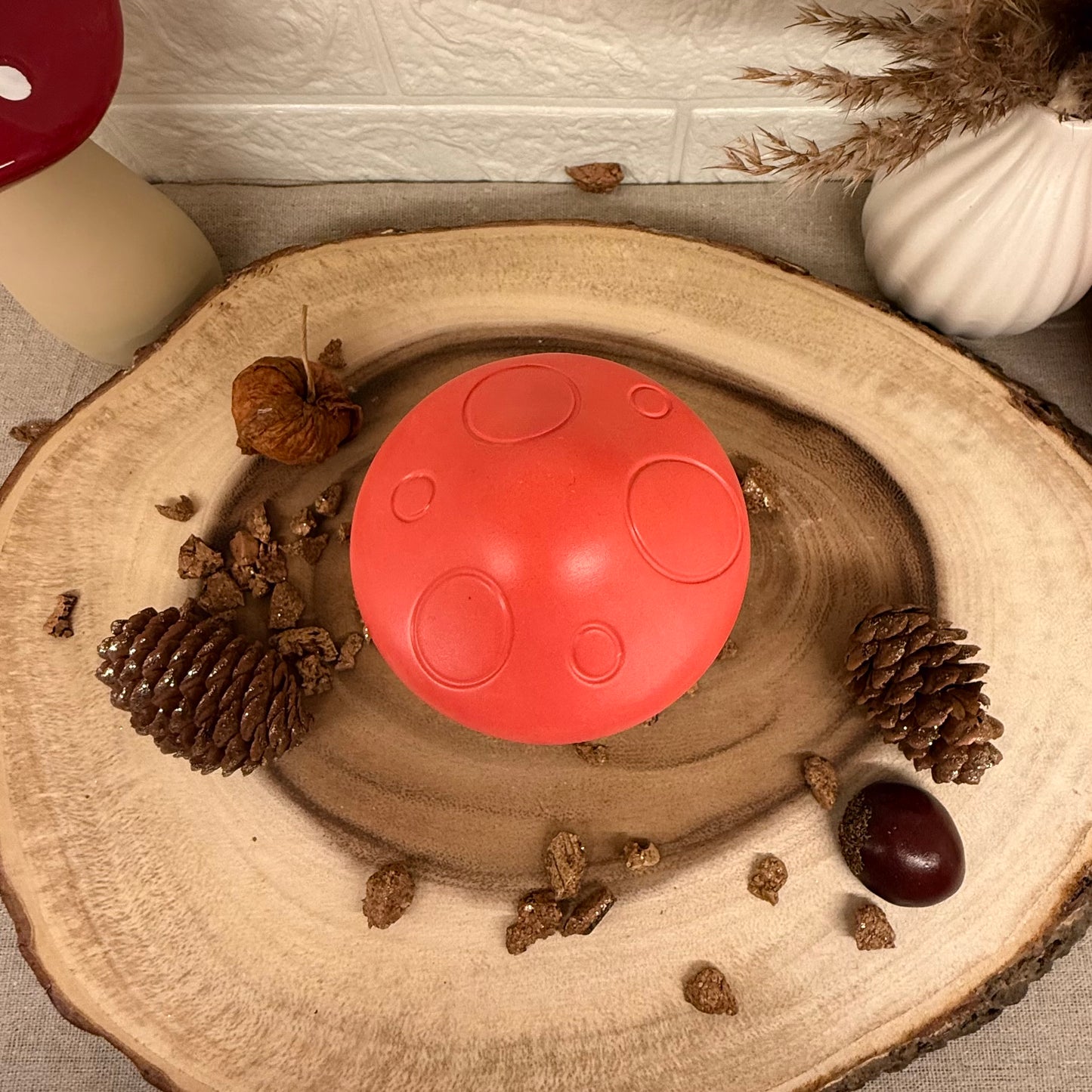 Mushroom Candle | Pilz Kerze