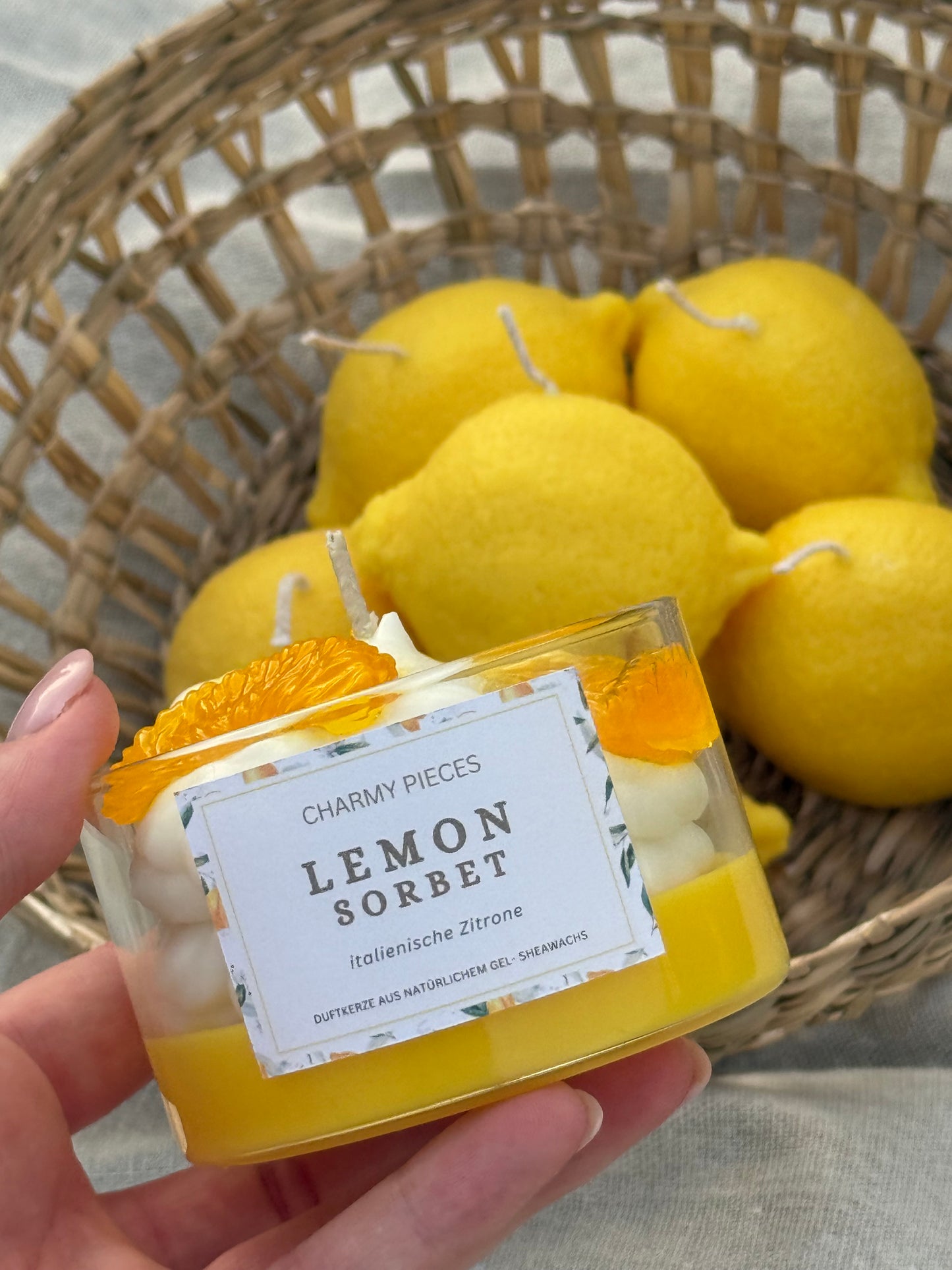 Lemon Sorbet | Zitronen Dessert