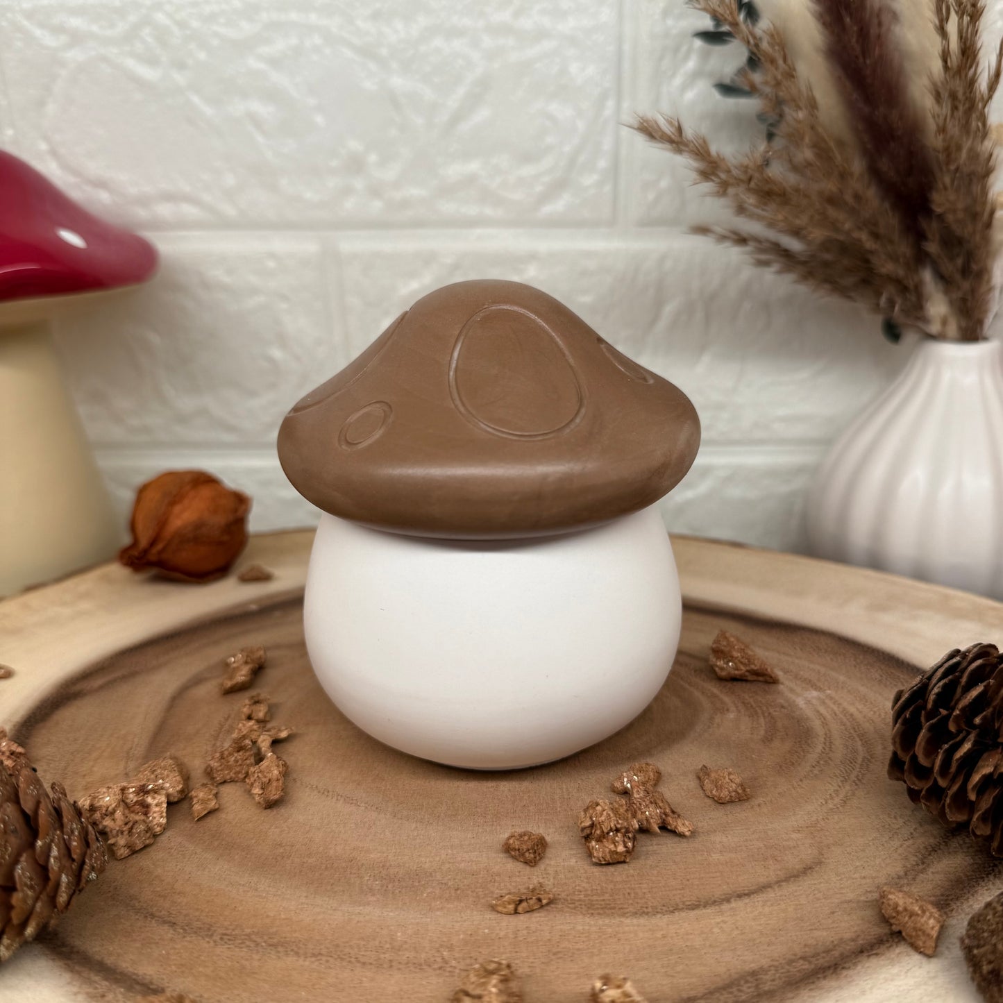 Mushroom Candle | Pilz Kerze
