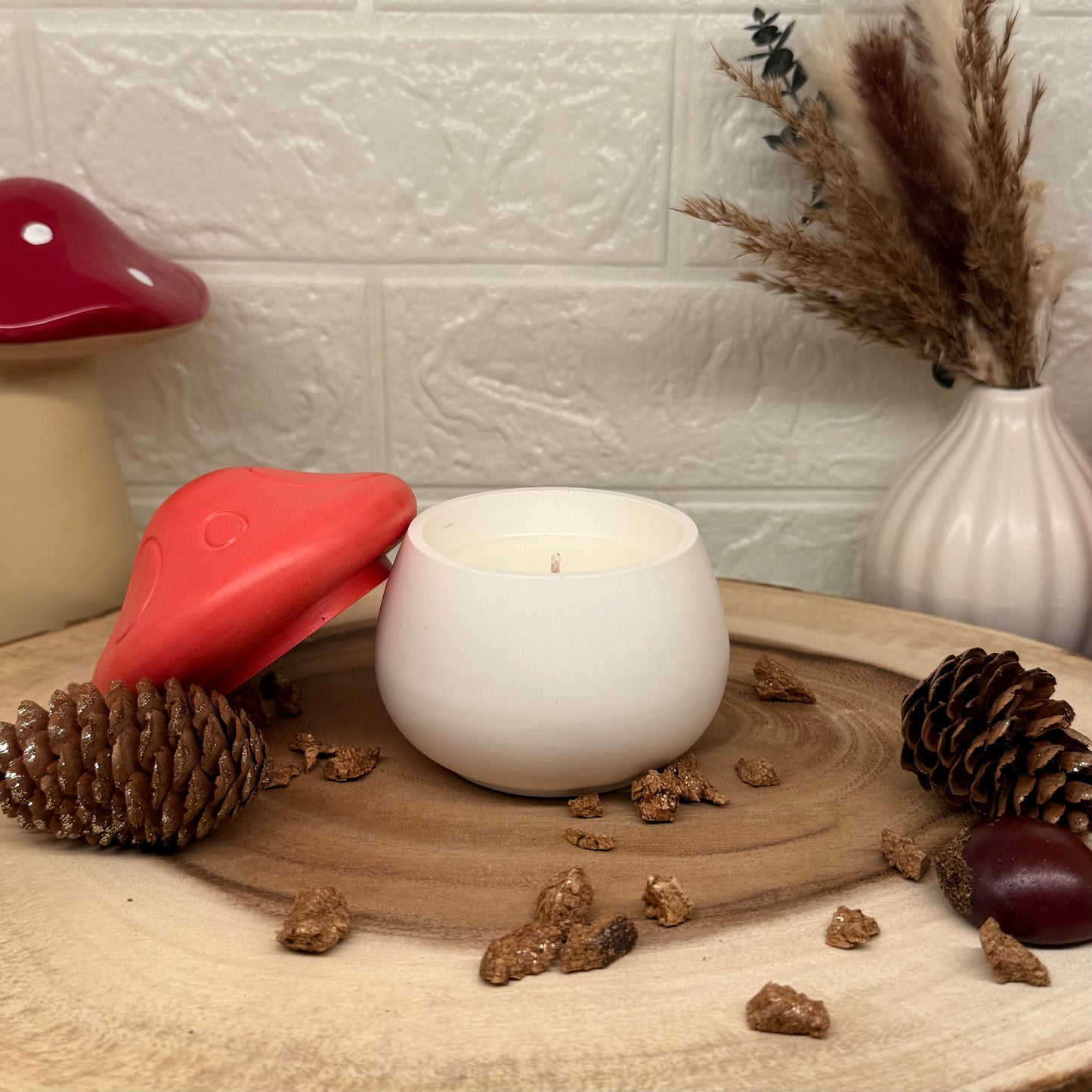Mushroom Candle | Pilz Kerze