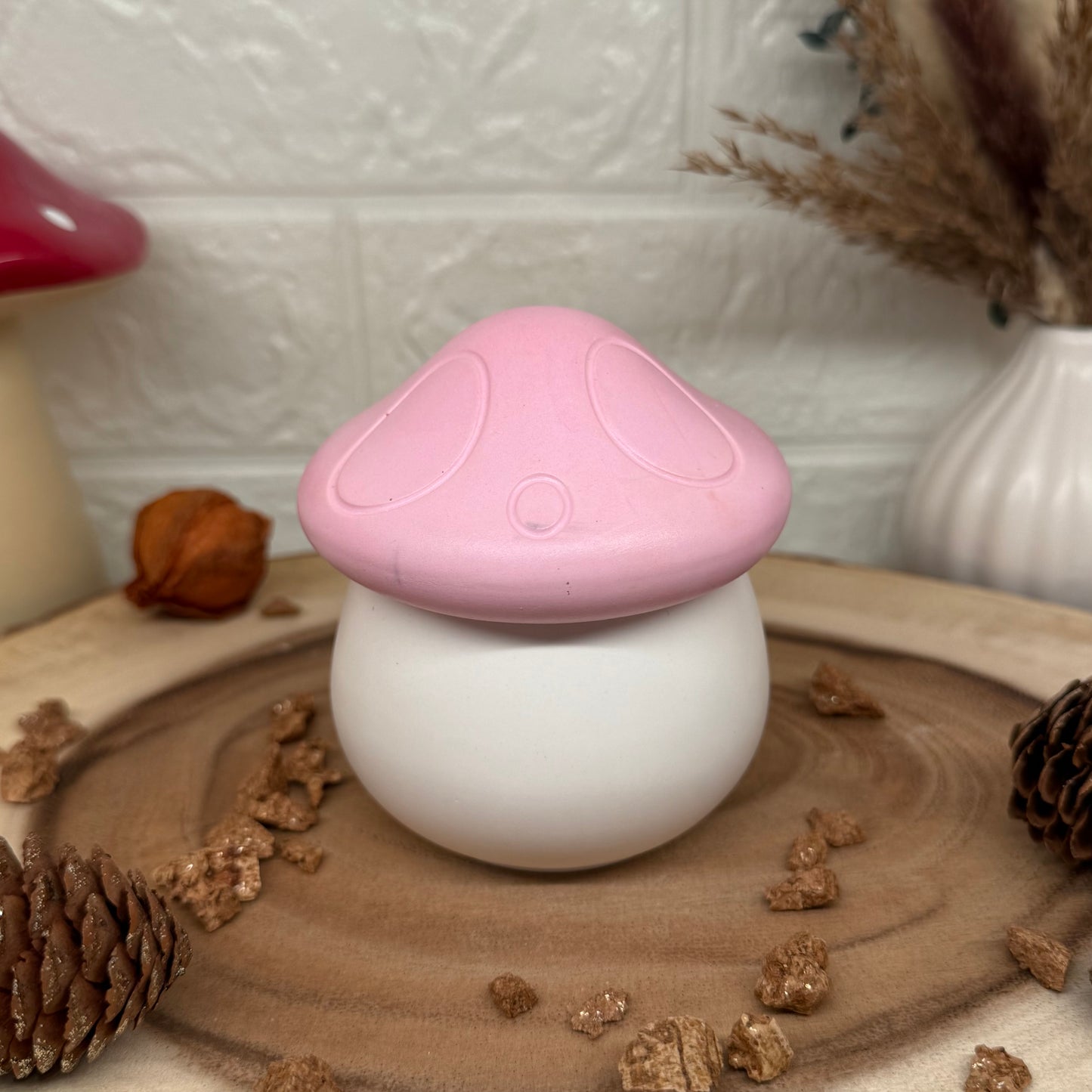 Mushroom Candle | Pilz Kerze | B-Ware