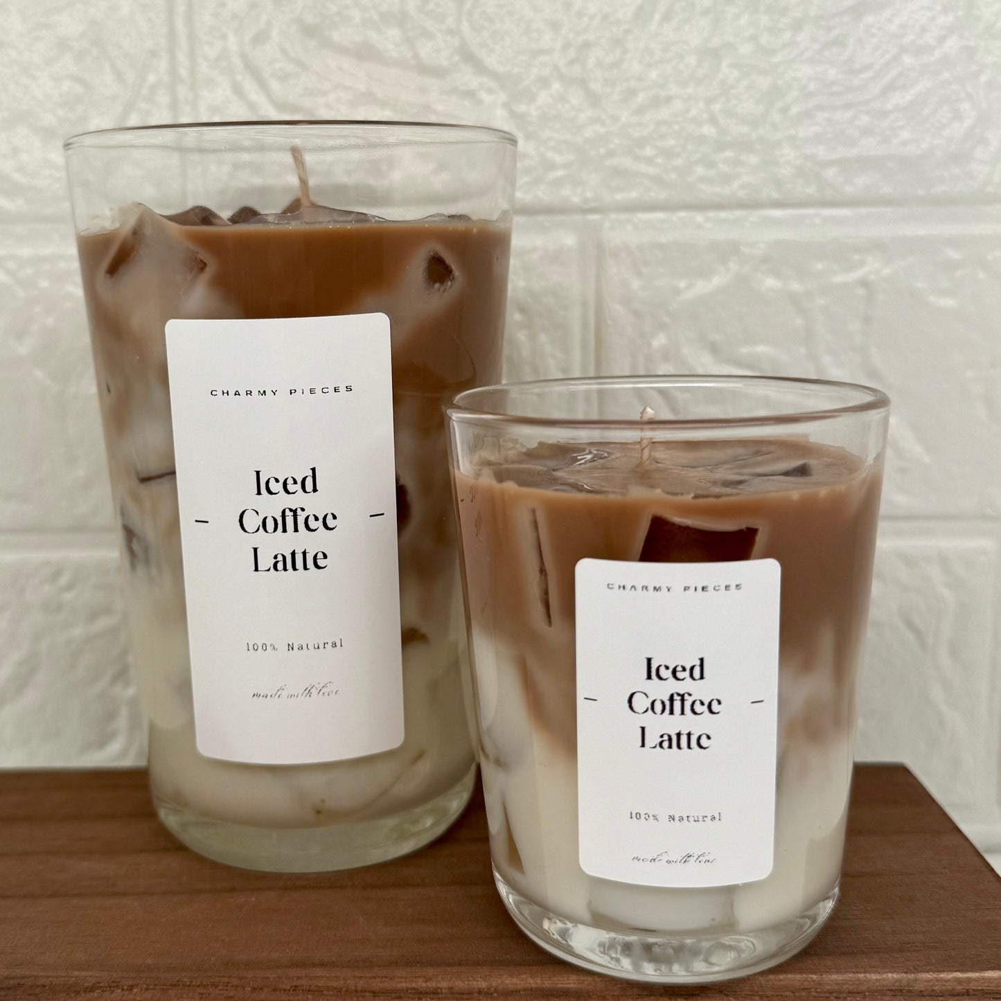 Iced Coffee Latte | Getränkekerze