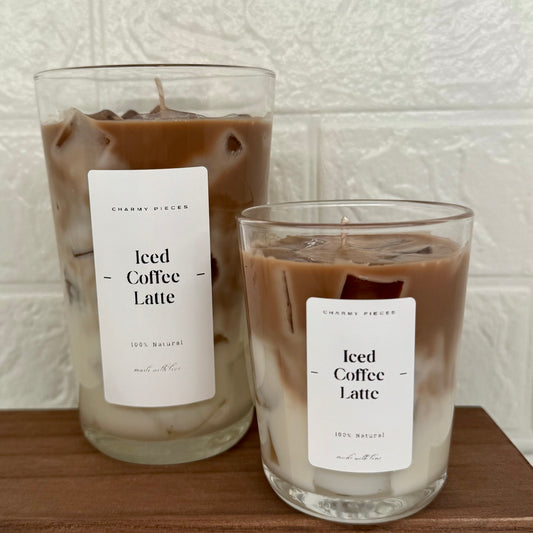Iced Coffee Latte | Getränkekerze