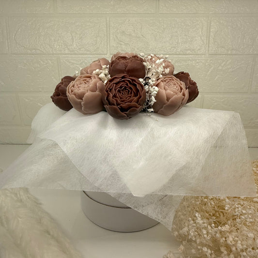 Peony Bouquet beige | Pfingstrosenstrauß