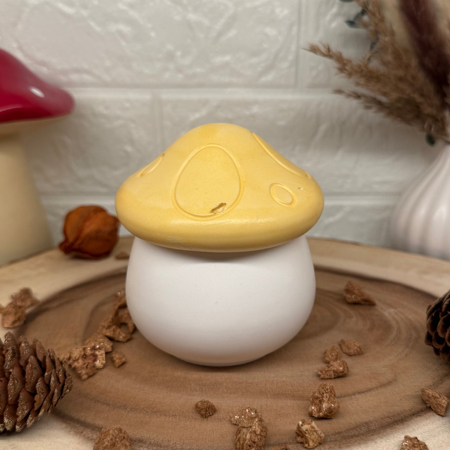 Mushroom Candle | Pilz Kerze | B-Ware