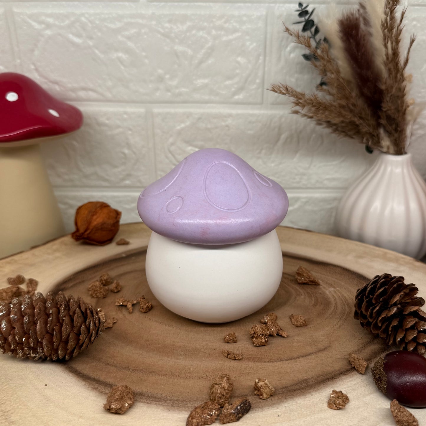 Mushroom Candle | Pilz Kerze