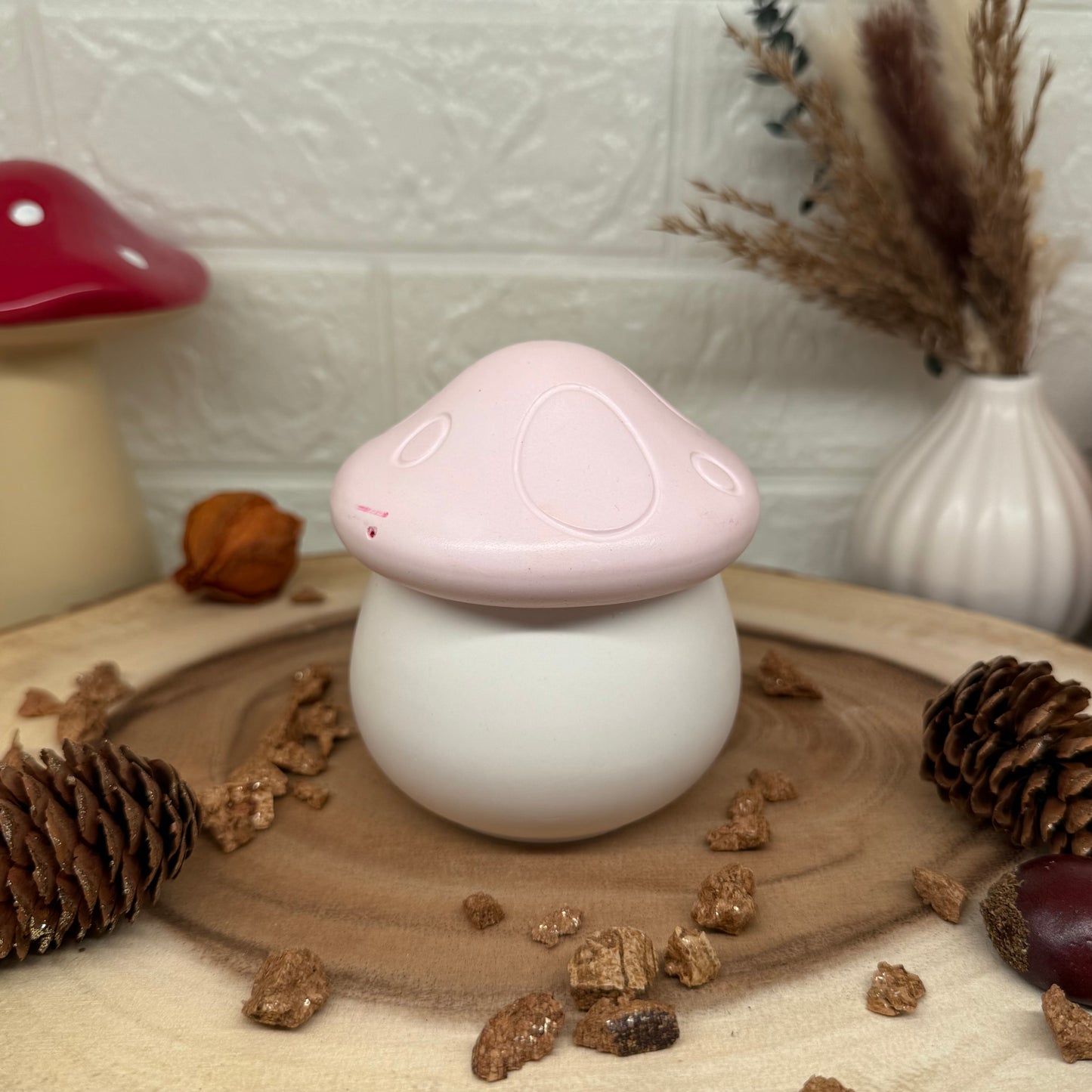 Mushroom Candle | Pilz Kerze | B-Ware
