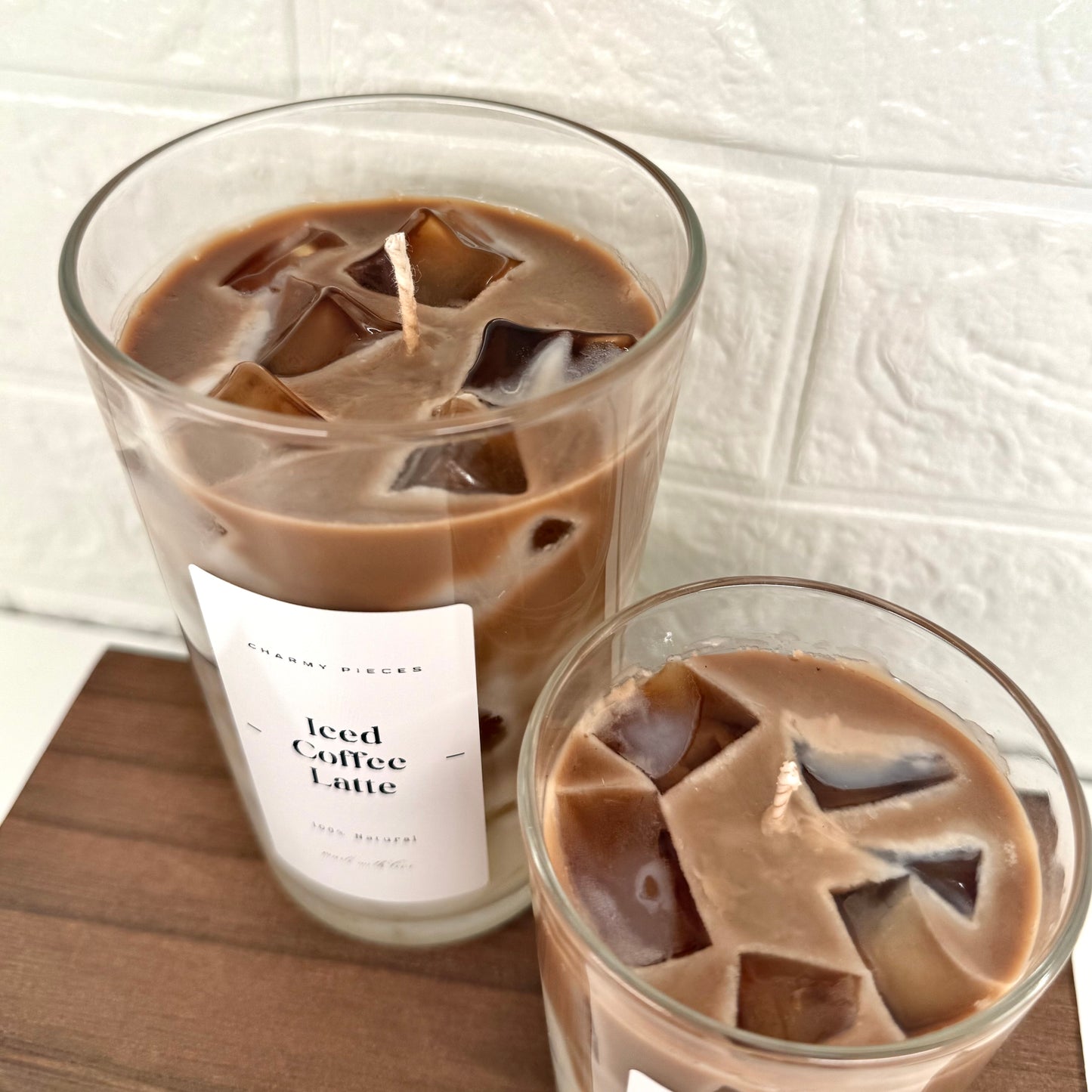 Iced Coffee Latte | Getränkekerze