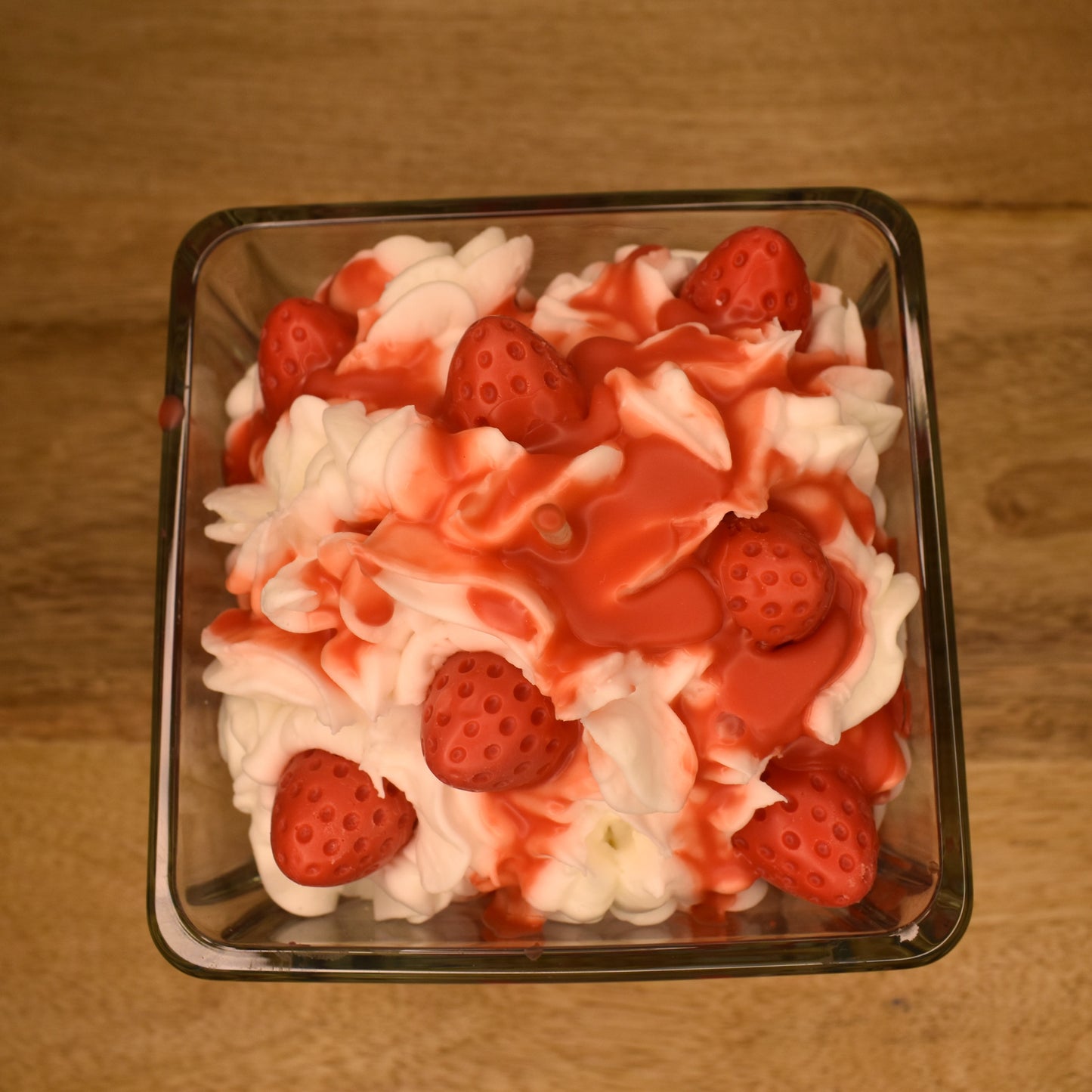 Strawberry crumble