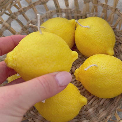 Lemon | Zitronenkerze
