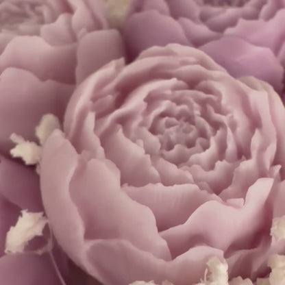 Peony Bouquet violett | Pfingstrosenstrauß